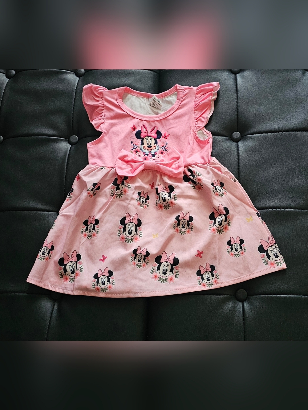 Baby Girl 6 To 9 Month Minnie Mouse Dress NWOT